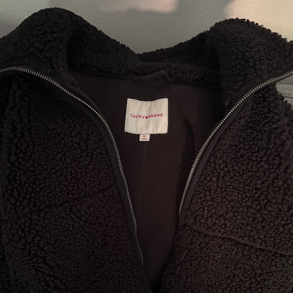 Lucky Brand Black Puffer Jacket
